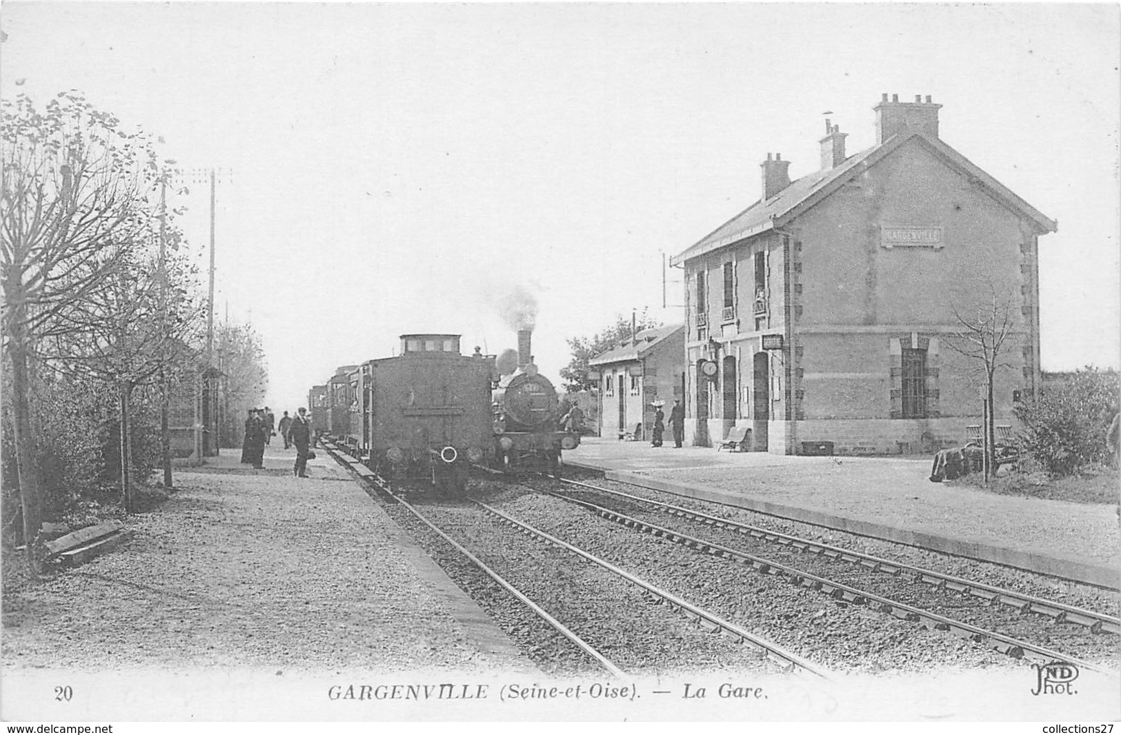 78-GARGENVILLE- LA GARE - Gargenville