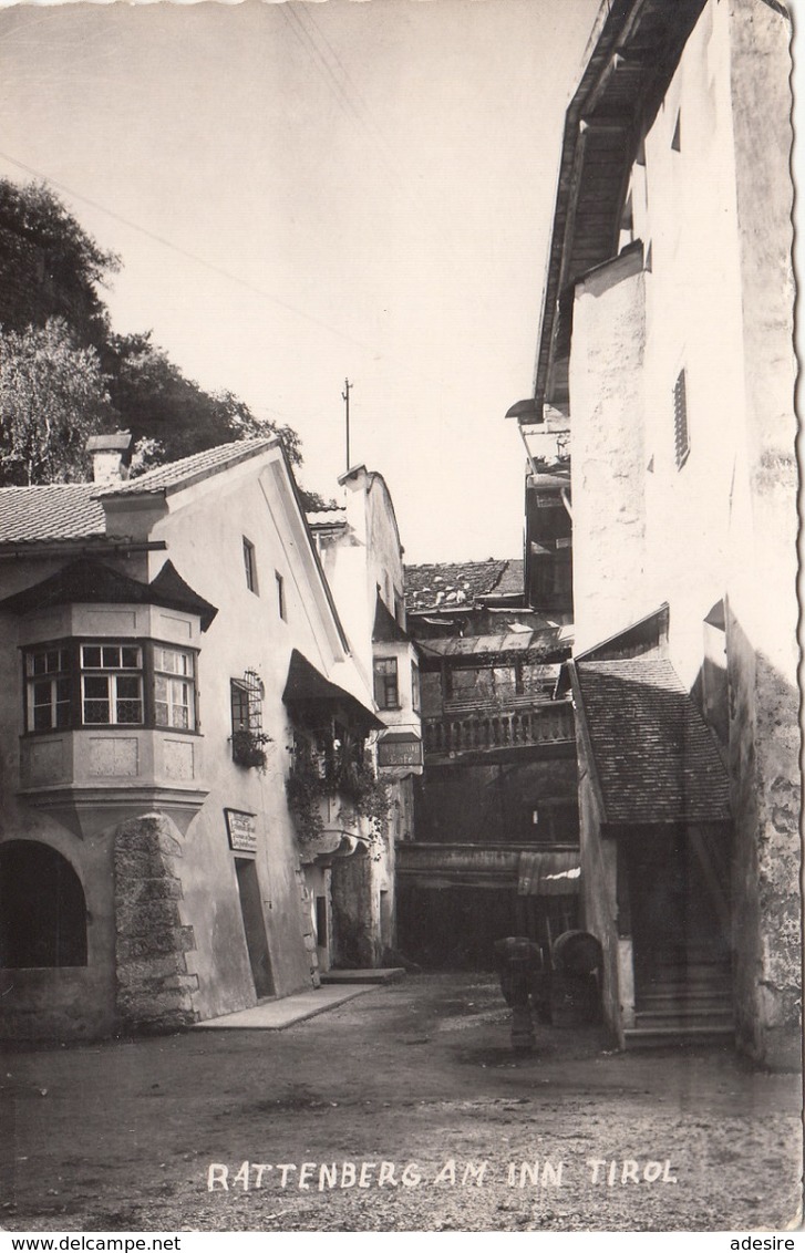 RATTENBERG Am Inn (Tirol), Gelaufen 1958, 1.45 ÖS Trachtenmarke - Rattenberg