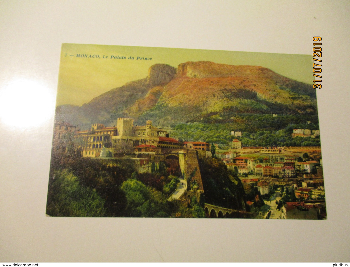 MONACO MONTE CARLO LA  PALAIS  OLD POSTCARD   ,0 - Hotels