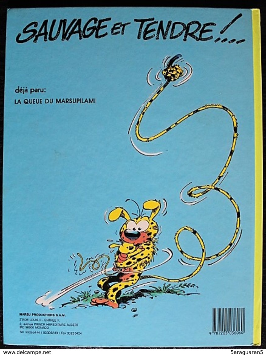 BD MARSUPILAMI - 2 - Le Bébé Du Bout Du Monde - EO 1988 - Marsupilami