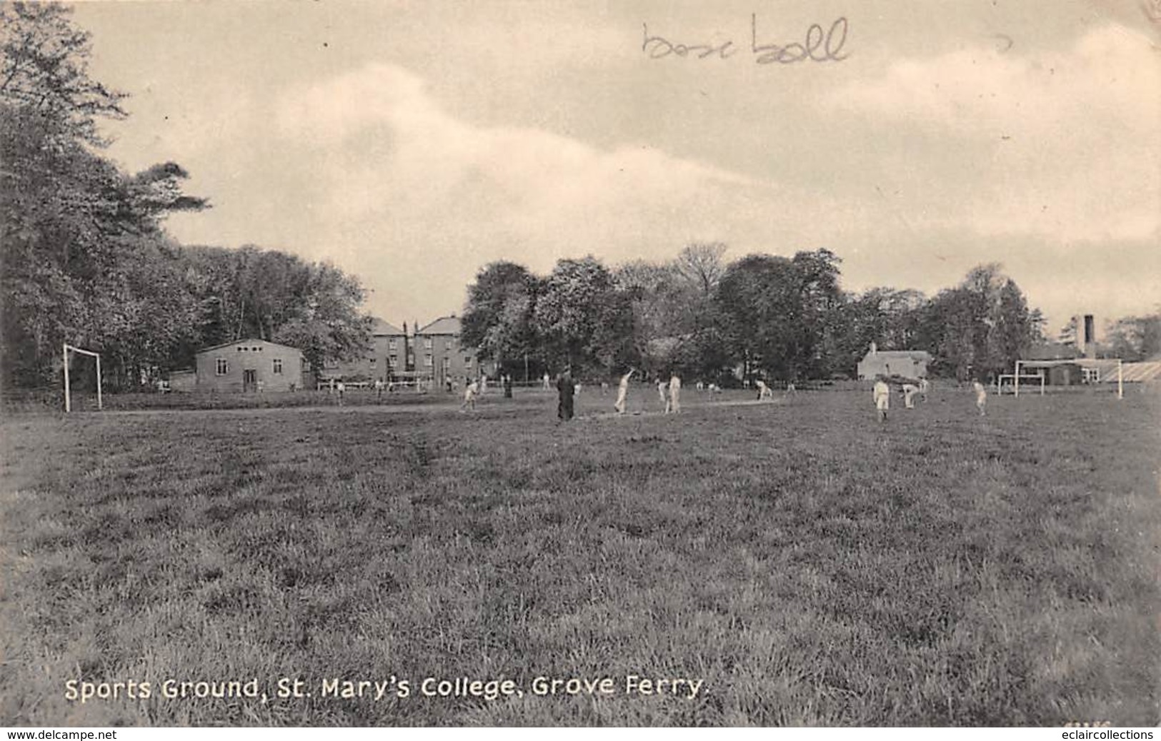 Sport. Autre.   Base Ball.       St Mary's Collège, Grove Ferry    (voir Scan) - Other & Unclassified