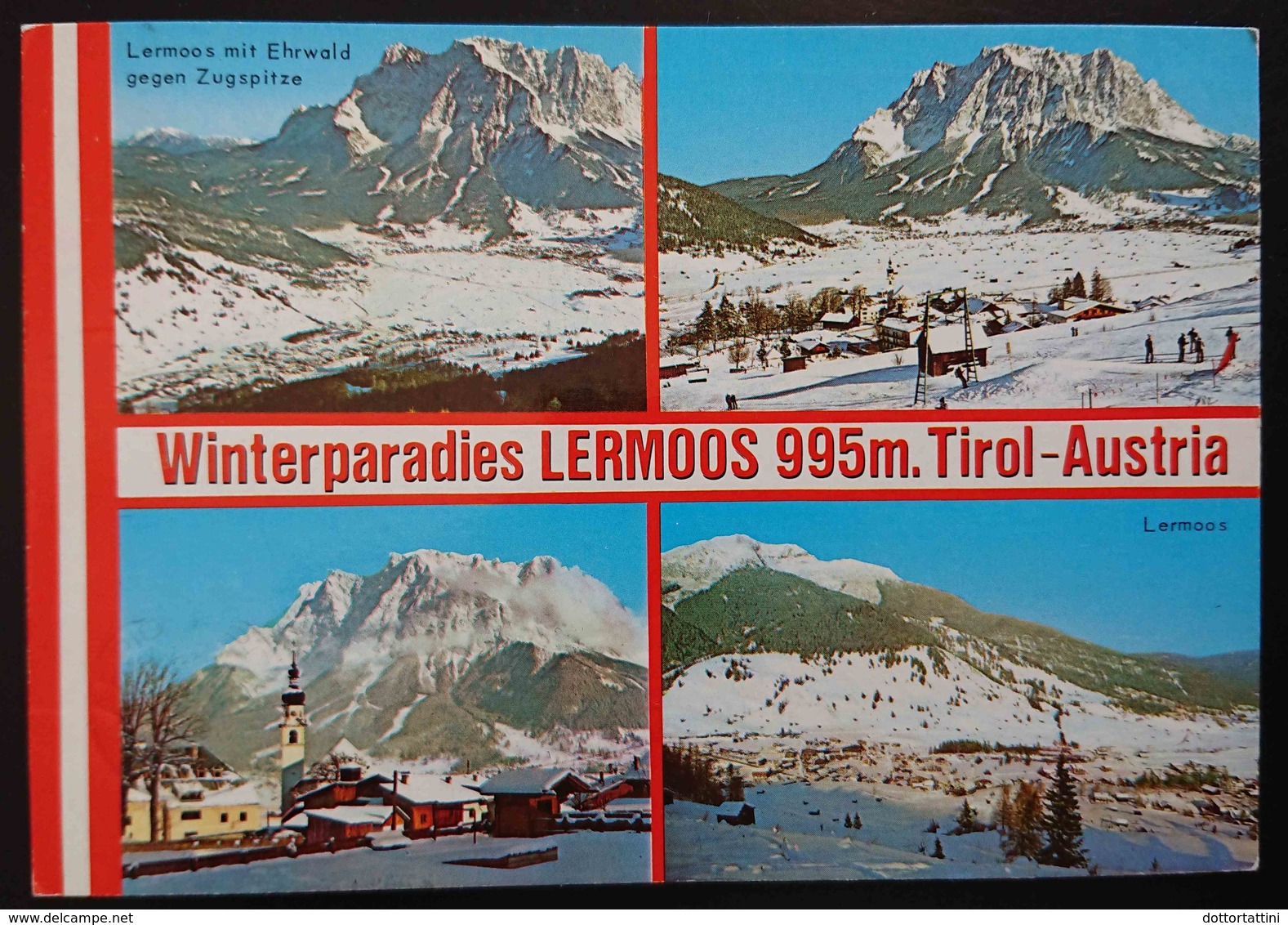 LERMOOS (Tirol) - Winterparadies - Zugspitze -  Vg  A2 - Lermoos