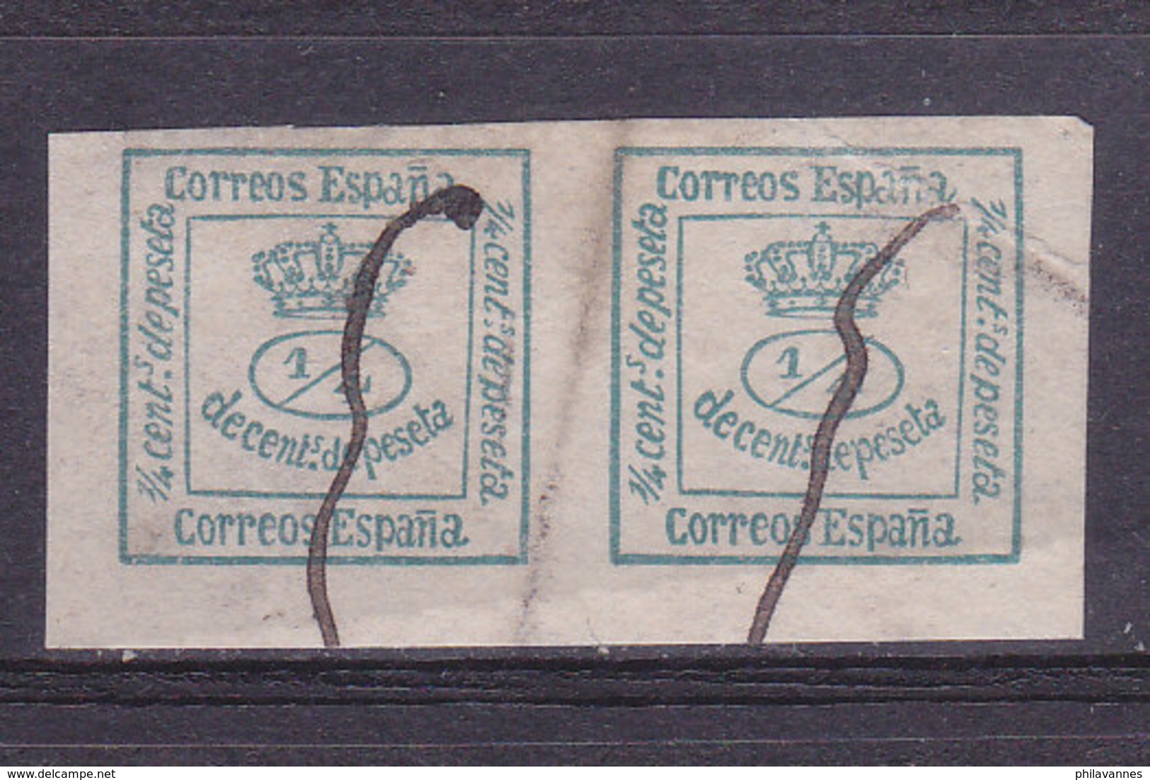 ESPAGNE, Royaume,  N° 129x2, Cote:5 €( ES190801/7.3) - Used Stamps