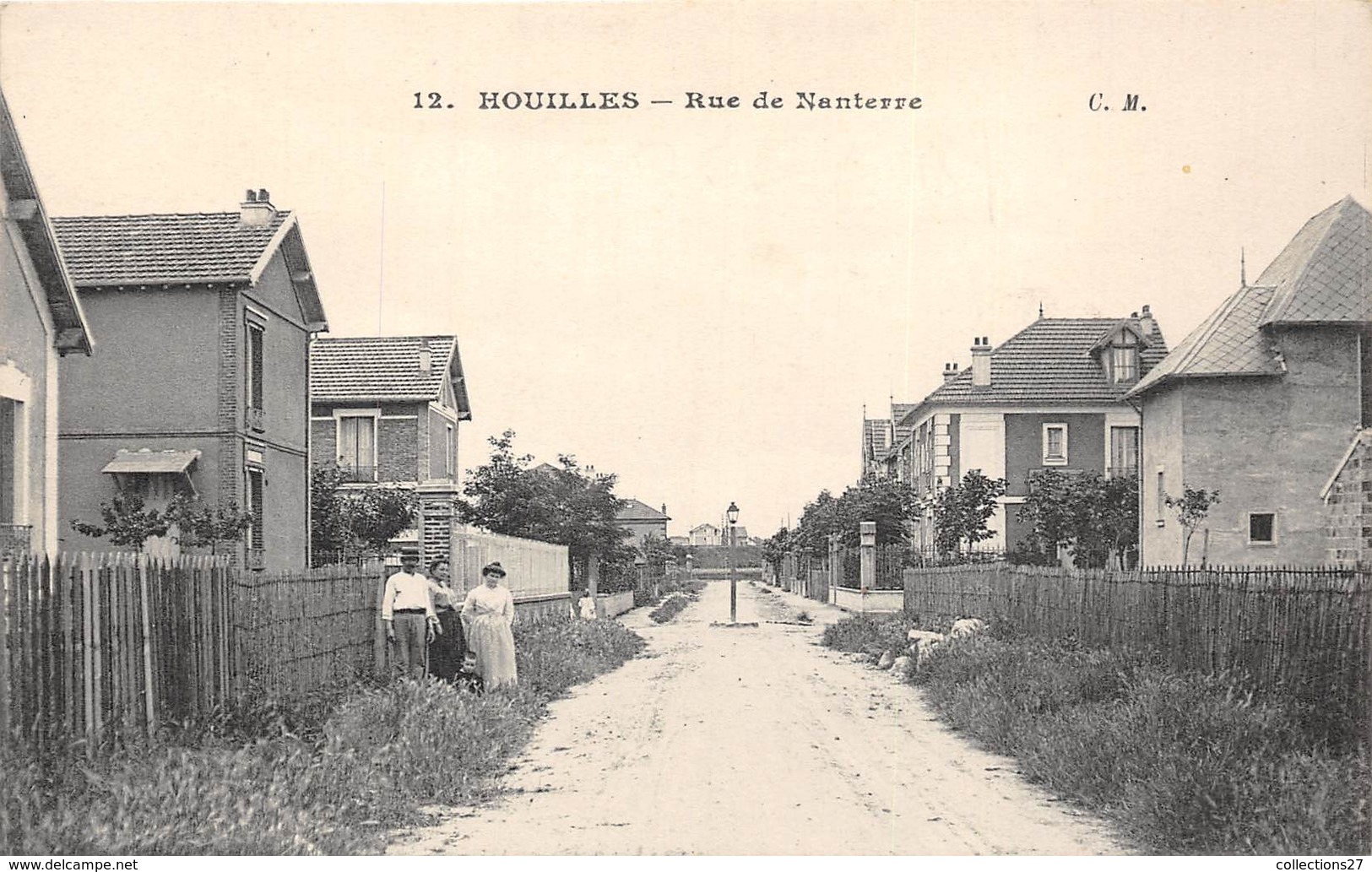 78-HOUILLES- RUE DE NANTERRE - Houilles