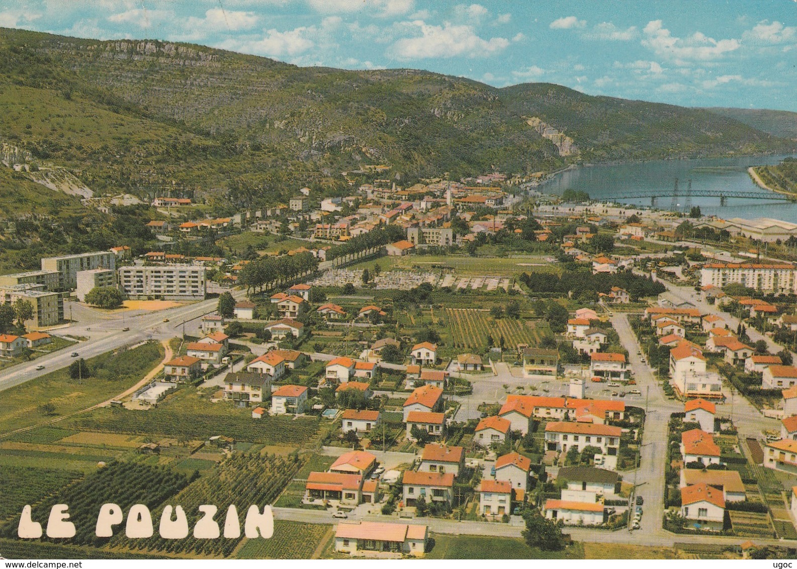 CPSM  - 07 - LE POUZIN - Vue Générale  - 147 - Le Pouzin