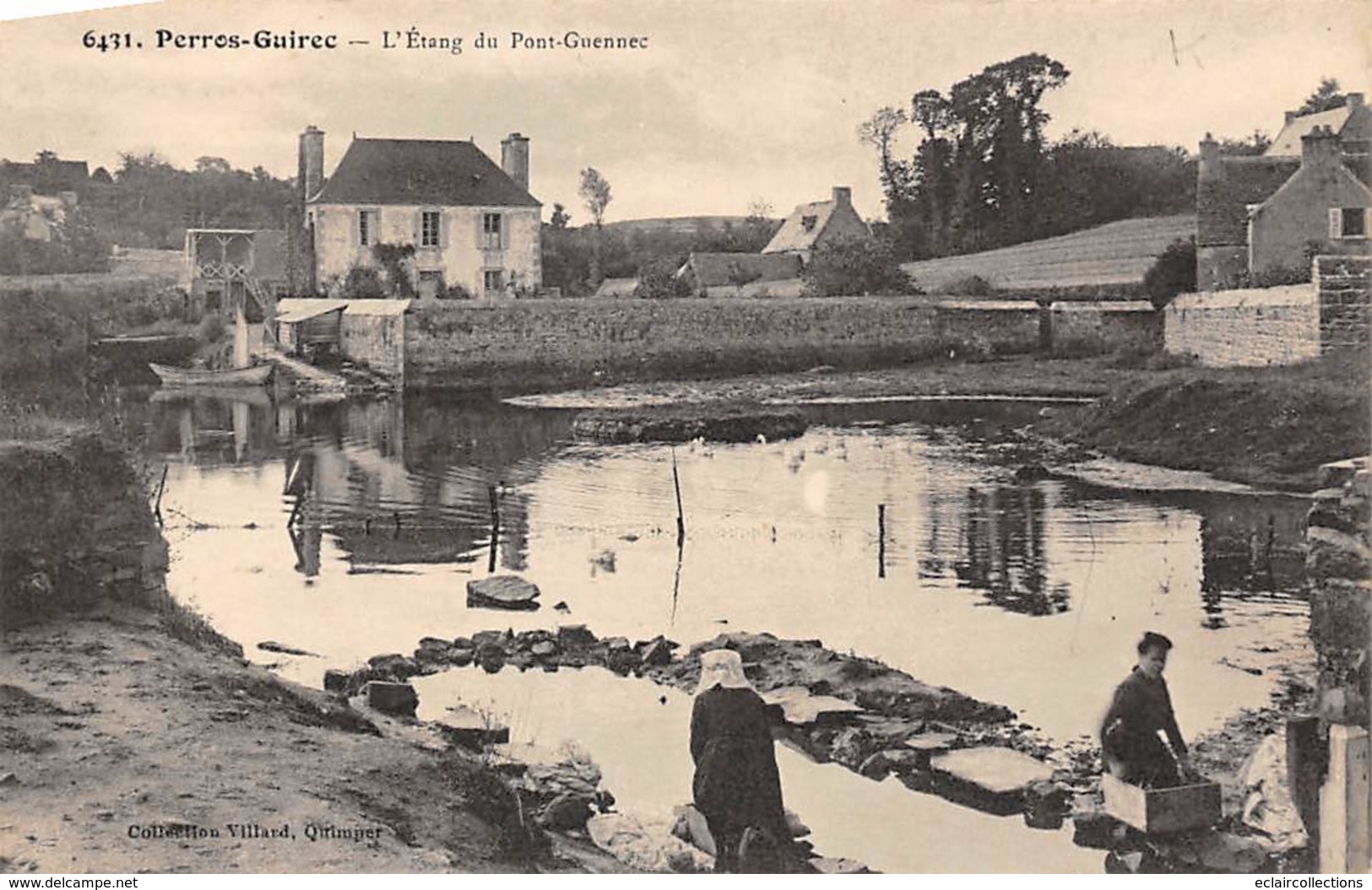 Perros-Guirec Et Ploumanach       22     L'Etang Du Pont-Guennec     (voir Scan) - Perros-Guirec