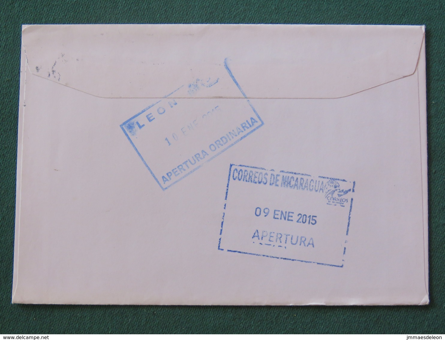 Netherlands 2015 Cover To Nicaragua - House - Cartas & Documentos