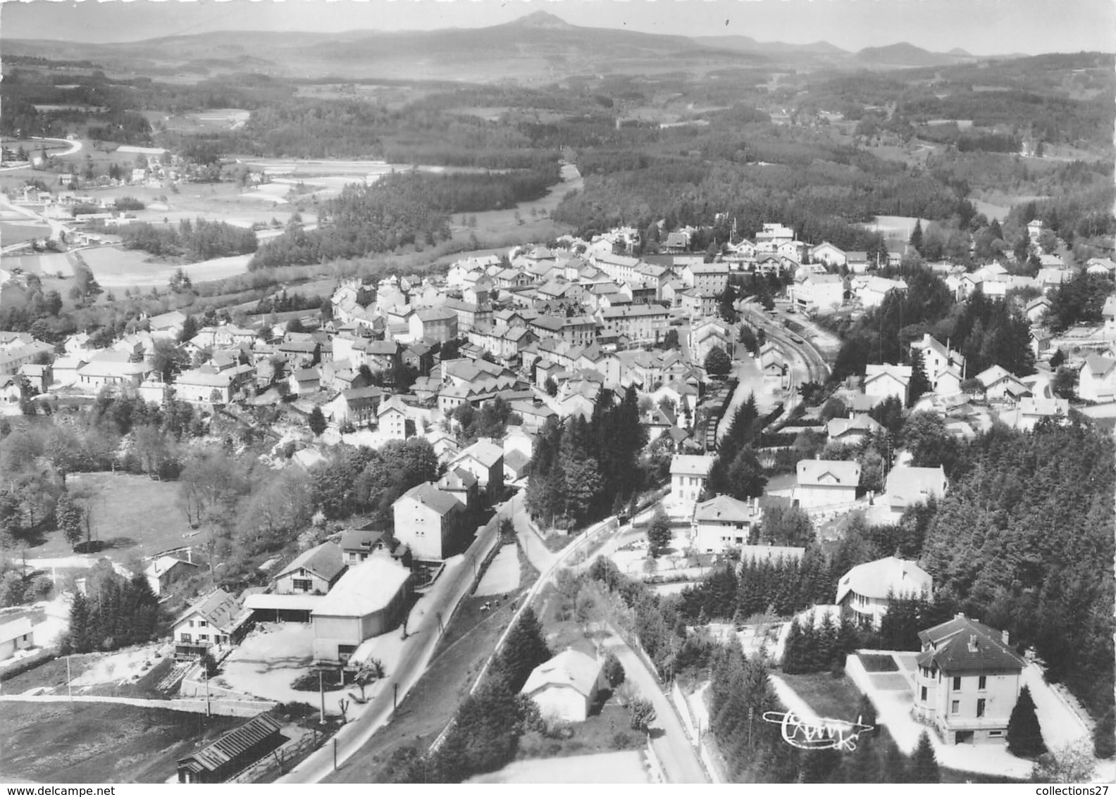 43-LE-CHAMBON-SUR-LIGNON- VUE GENERALE AERIENNE - Le Chambon-sur-Lignon