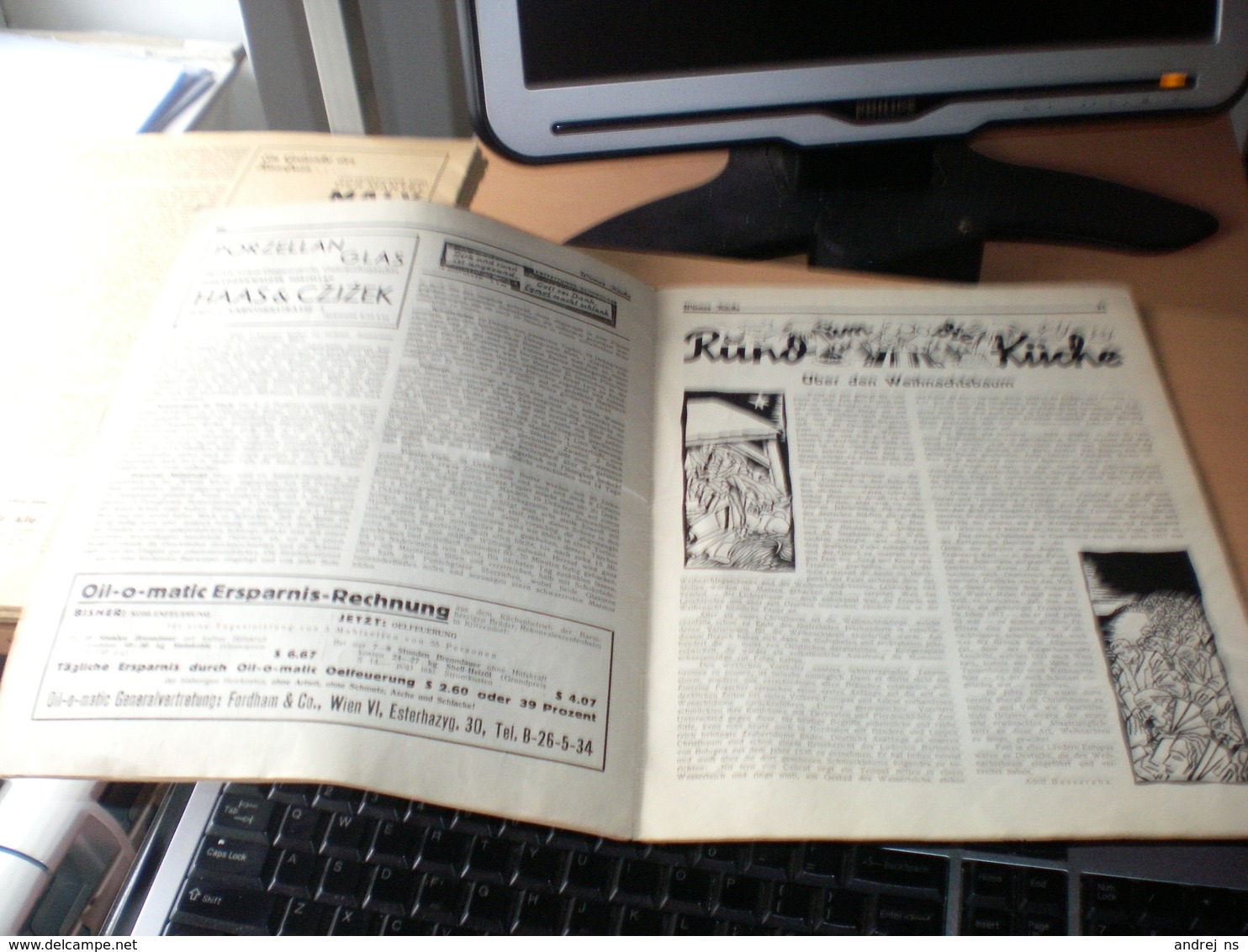 Wiener Kuche Herausgegeben Von Kuchenchef Franz Ruhm Nr 62 Wien 1935 24 Pages - Food & Drinks