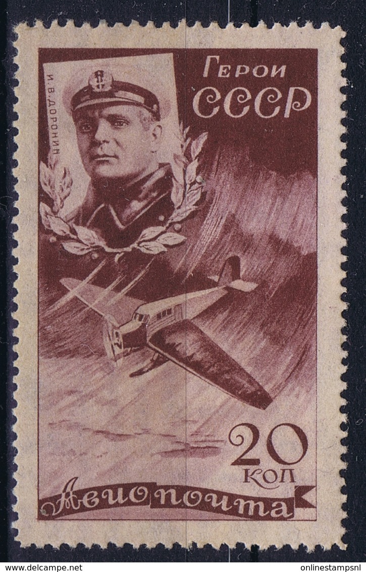 Russia Mi 504 X   MH/* Flz/ Charniere 1935 Airmail - Ungebraucht