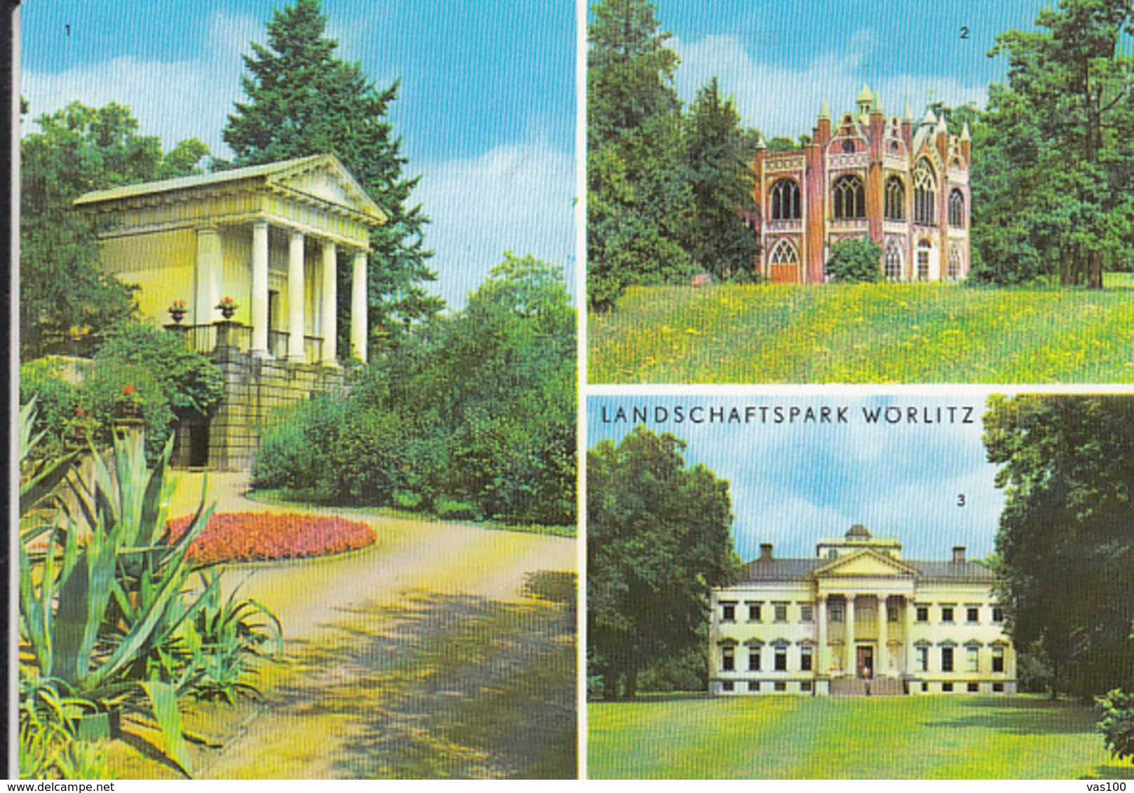 80929- WORLITZ- HISTORIC PARK, GARDEN, CASTLES - Wörlitz