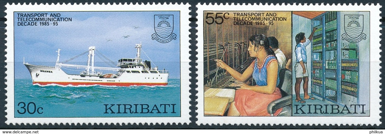 Kiribati - Postfrisch/** - Schiffe, Seefahrt, Segelschiffe, Etc. / Ships, Seafaring, Sailing Ships - Maritime