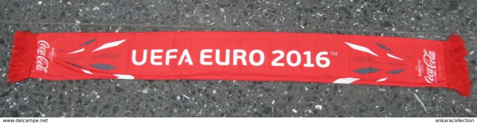 AC - COCA COLA UEFA EURO 2016 FRANCE SCARF BRAND NEWCIRCULATED - Uniformes Recordatorios & Misc