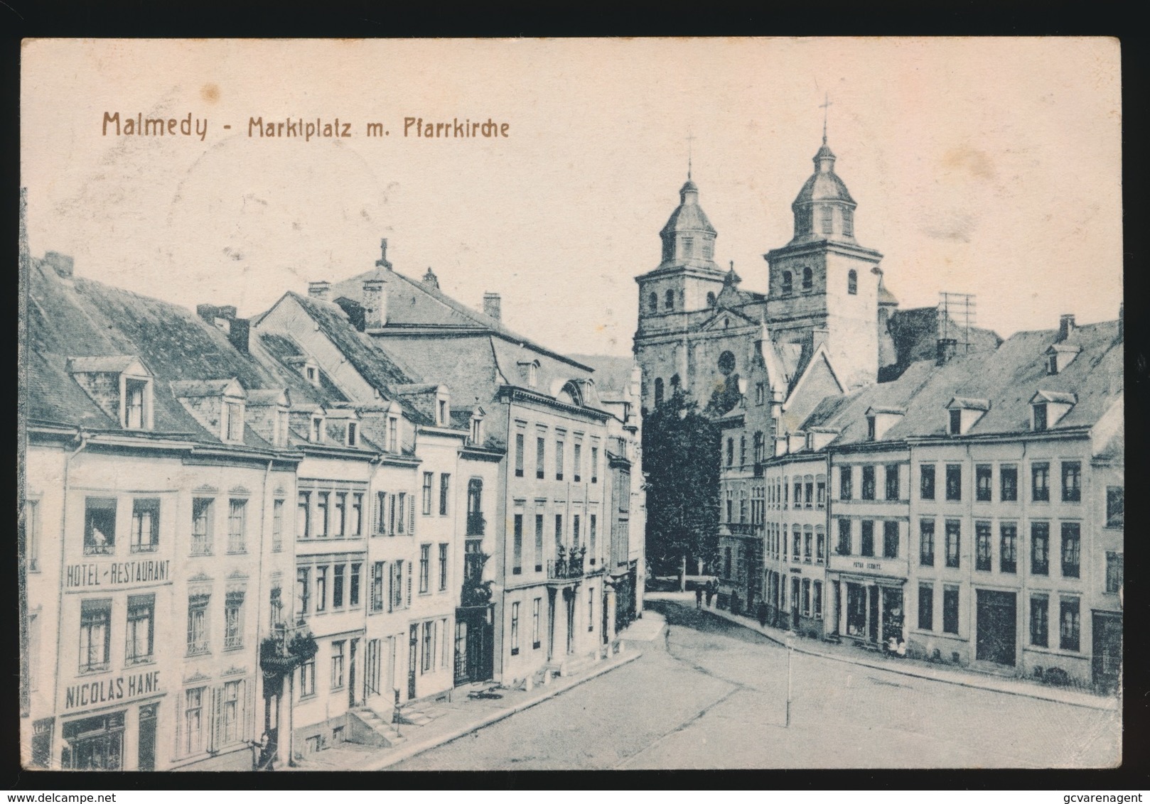 MALMEDY  MARKTPLATZ M.PFARRKIRCHE - Tiro Al Arco