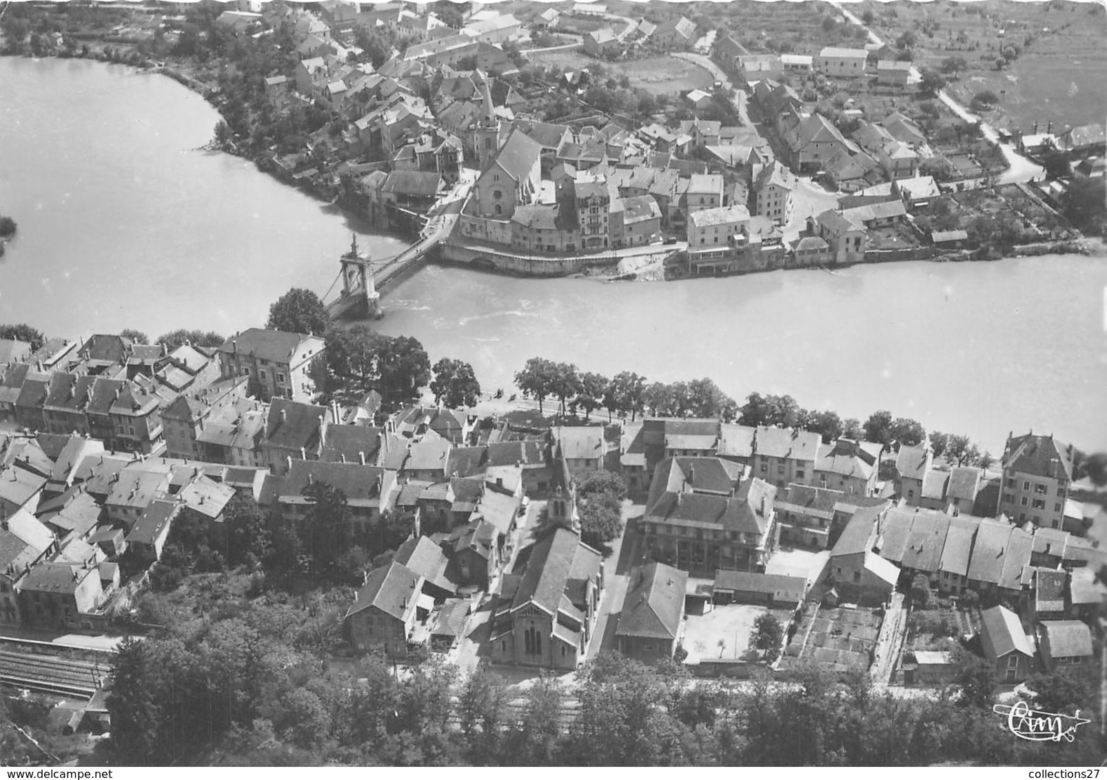 01-SEYSSEL- VUE AERIENNE - Seyssel