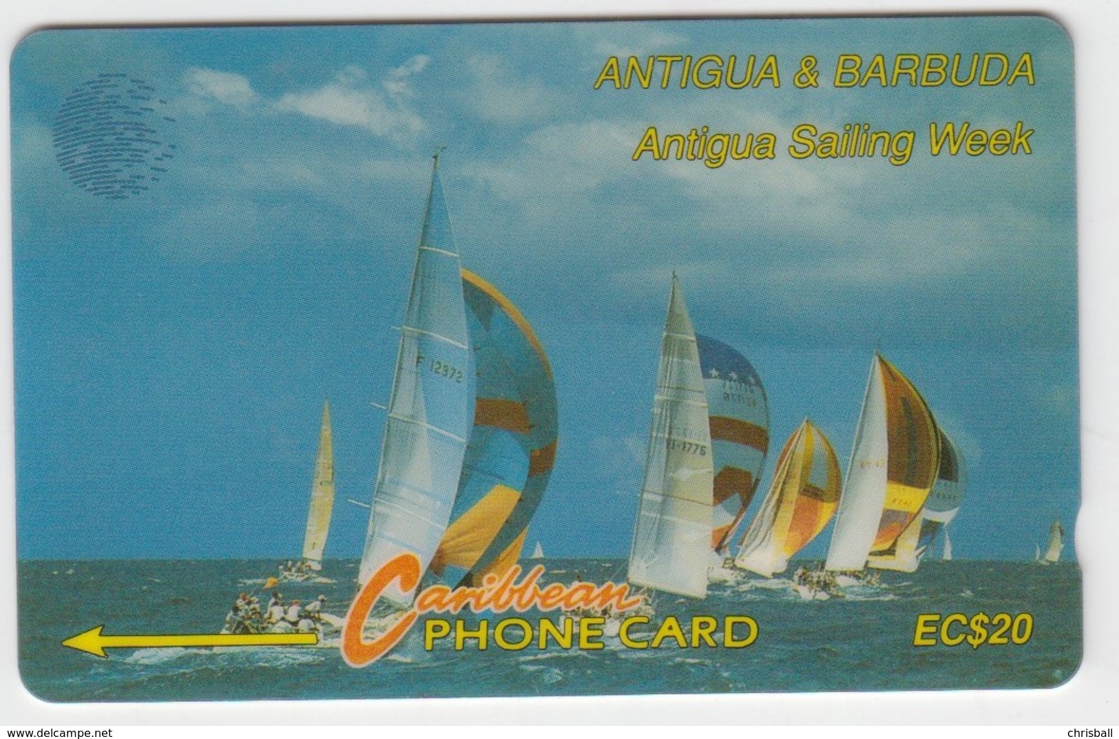 Antigua & Barbuda GPT Phonecard (Fine Used) Code 13CATB - Antigua U. Barbuda