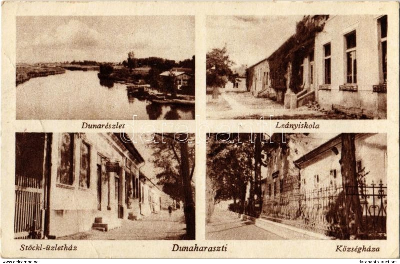 T3 Dunaharaszti, Duna, Leányiskola, Stöckl üzletház, Községháza (EB) - Unclassified