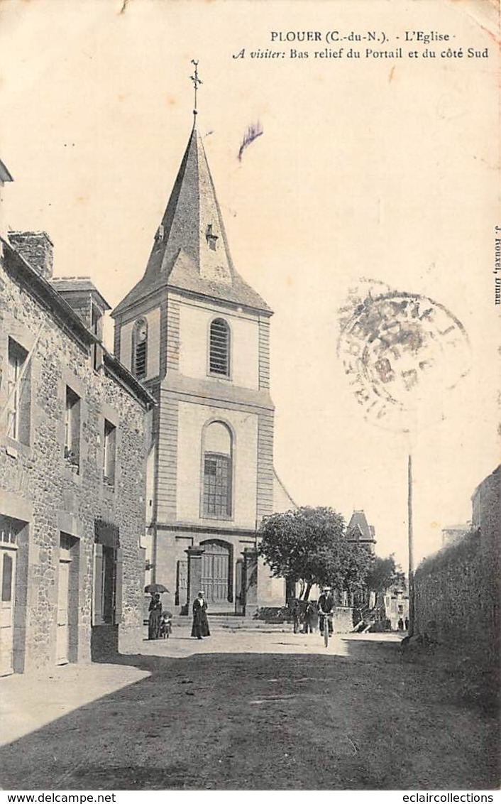 Plouër Sur Rance           22         L'Eglise    (voir Scan) - Plouër-sur-Rance