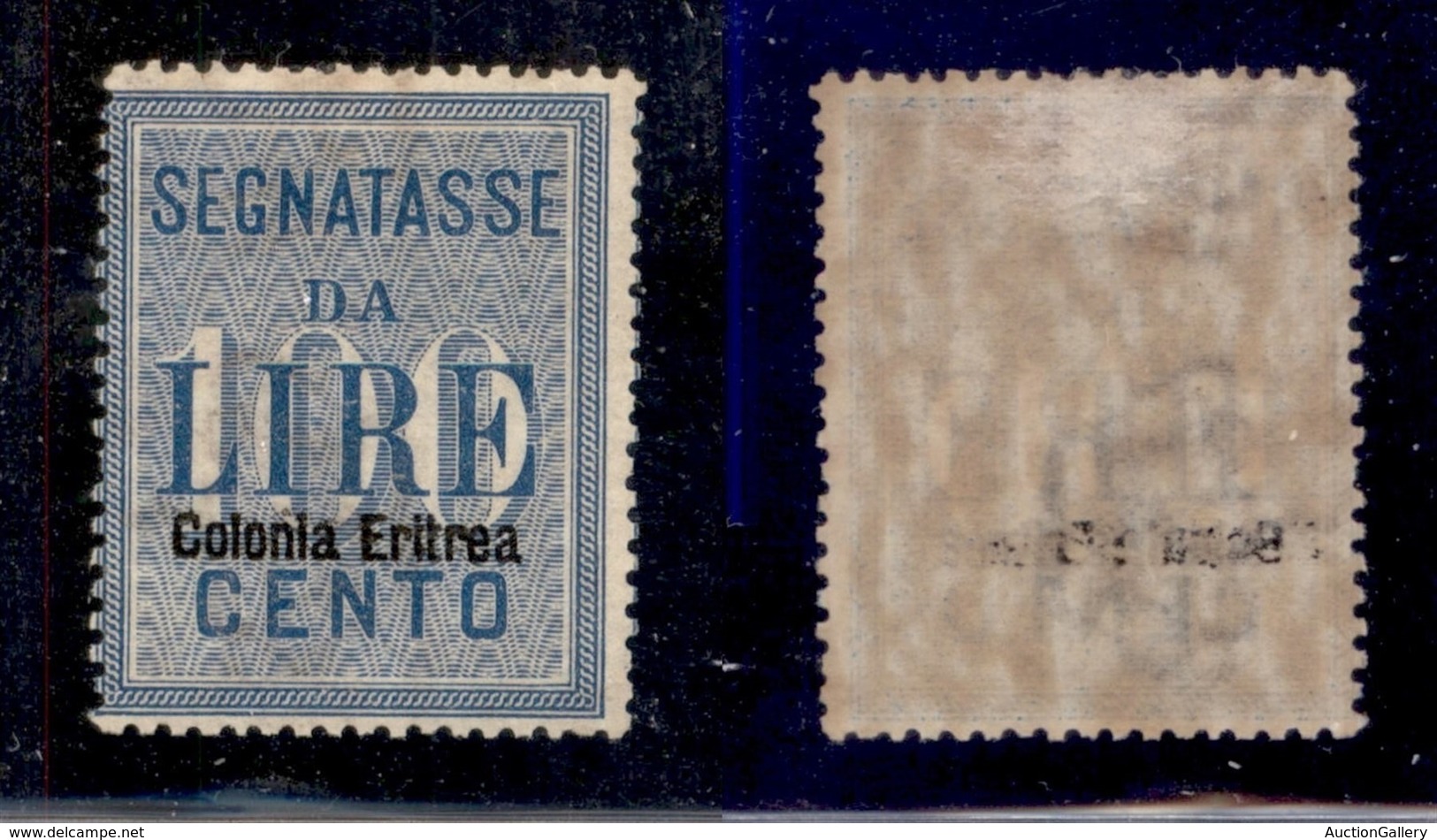 COLONIE - Eritrea - 1903 - 100 Lire (13) - Gomma Originale (600) - Autres & Non Classés