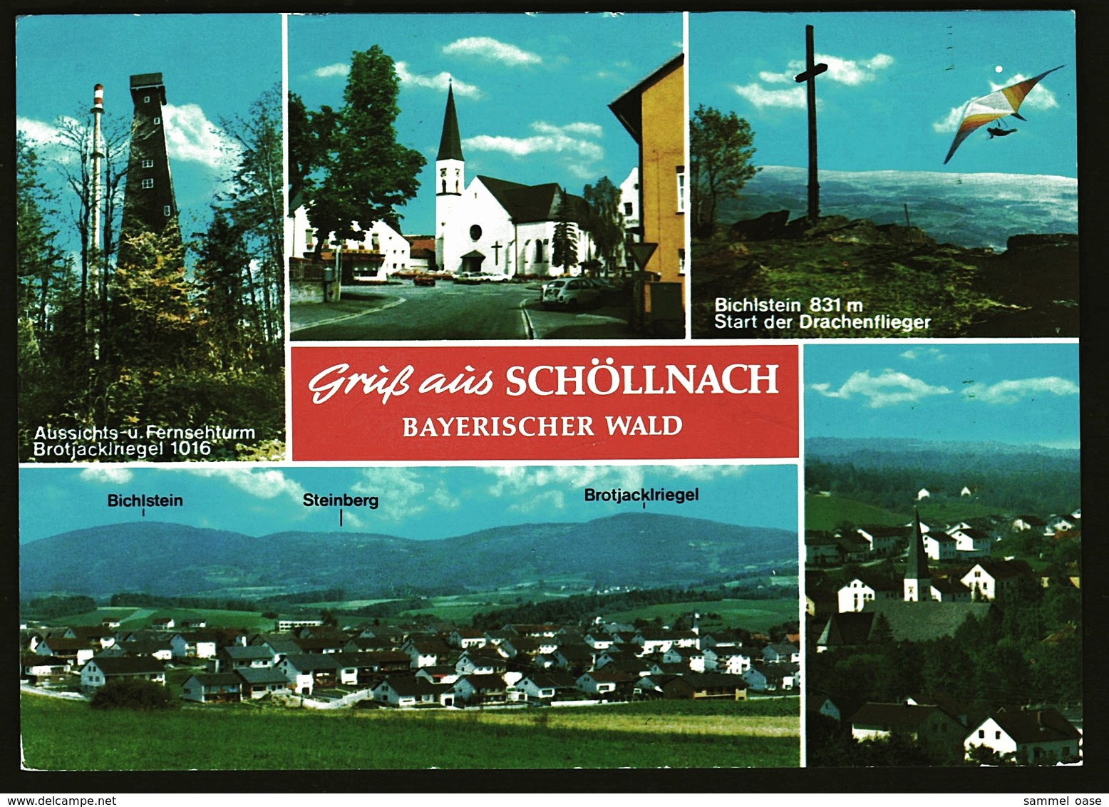 Schöllnach / Bayer. Wald  -  Mehrbild-Ansichtskarte Ca. 1981   (11458) - Deggendorf