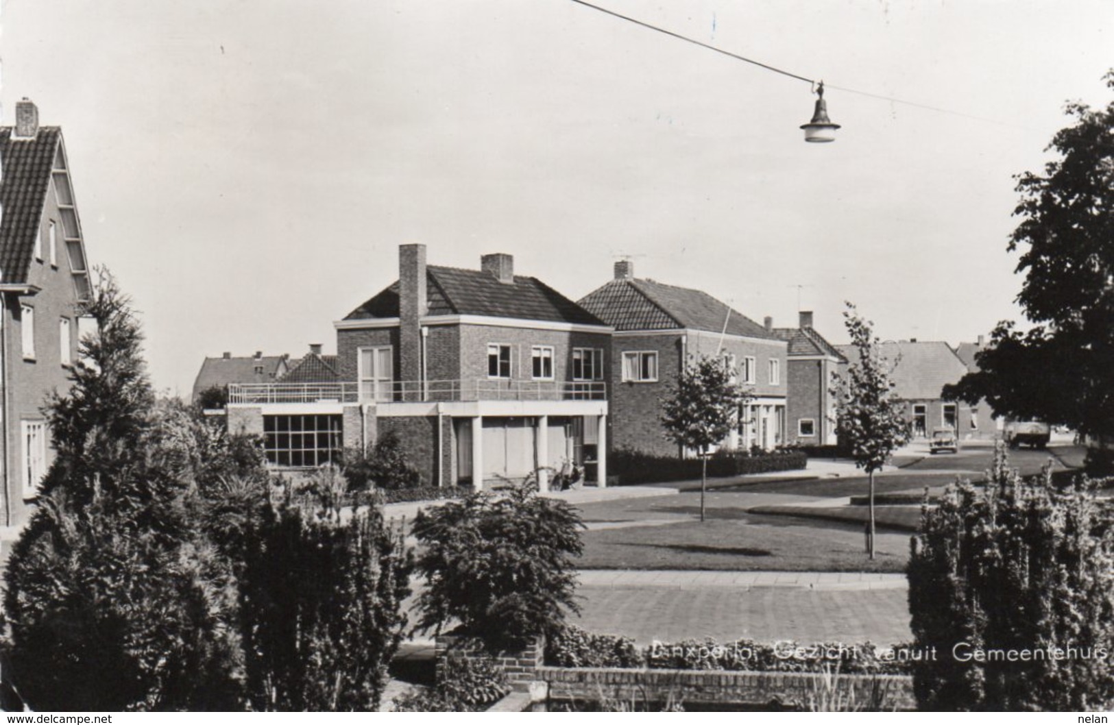 DINXPERLO-GEZICHT VANUIT GEMEENTEHUIS- VIAGGIATA  1956-REAL PHOTO - Aalten