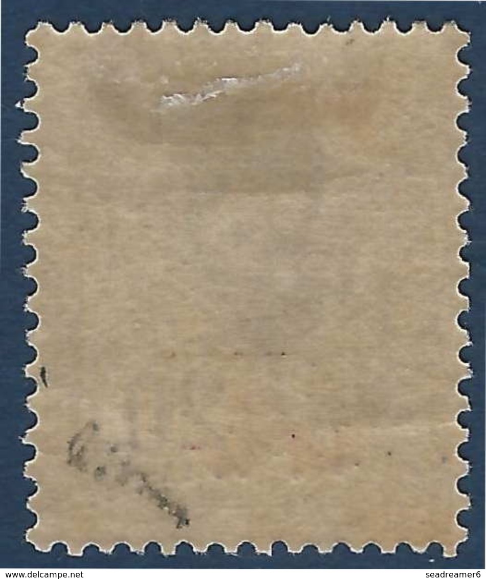 France Colonies Hoi Hao N°72a* Sans S A Cents RR Signé Brun - Neufs