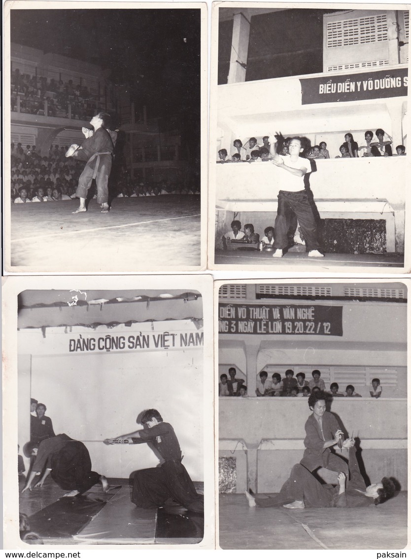 Saïgon - 33 Photographies Sur L'AIKIDO Ou JIU JITSU Au VIETNAM 1960 Judo Kung-fu Karaté Art Martiaux Boxe INDOCHINE Asie - Martiaux