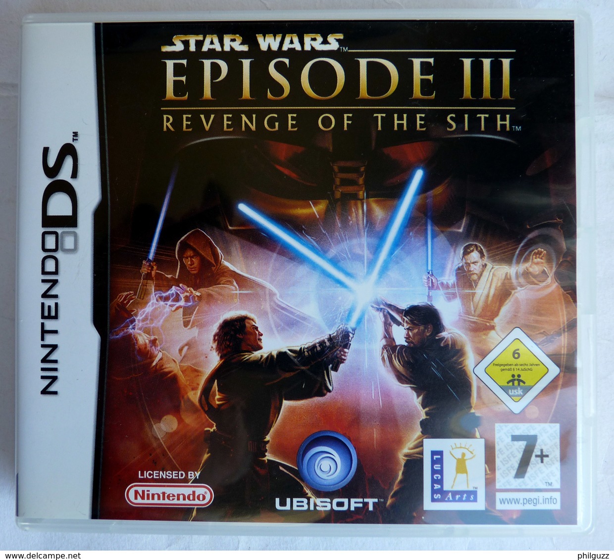 JEU NINTENDO DS - STAR WARS EPISODE III REVENGE OF THE SITH - Nintendo DS