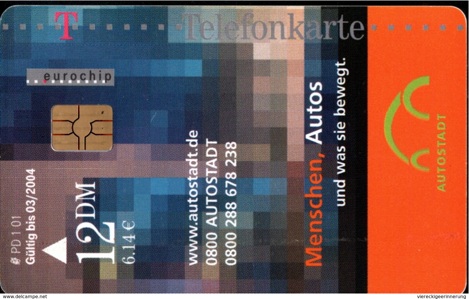 ! Telefonkarte, Telecarte, Phonecard, 2001, PD1, VW Autostadt, Wolfsburg, Germany - P & PD-Series : Guichet - D. Telekom