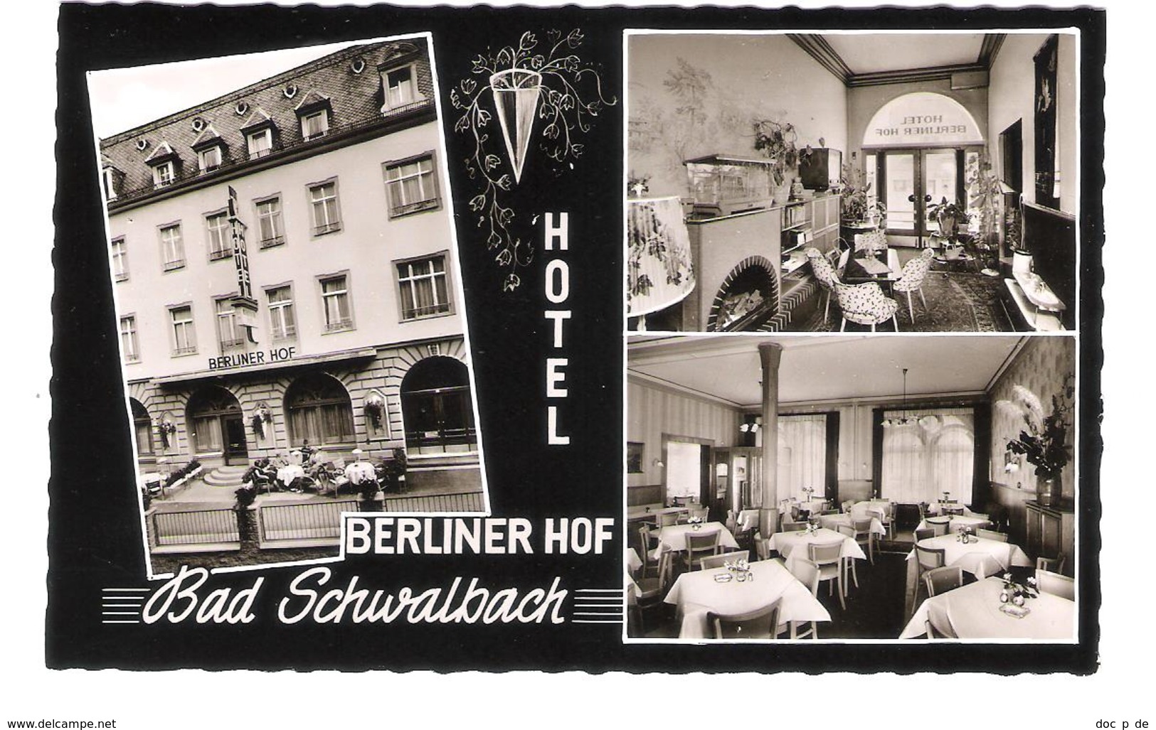 Deutschland - Bad Schwalbach Im Taunus - Hotel Berliner Hof - Alte Ansichten - Bad Schwalbach