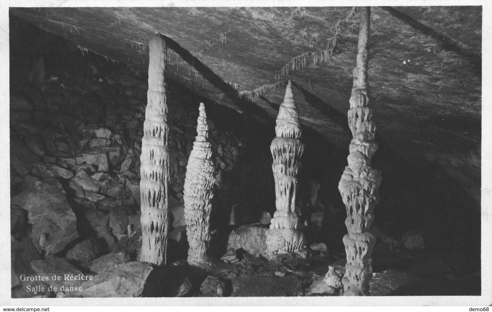 Porrentruy Grotte De Réclère Suisse Schweiz Svizzera   Salle De Danse Ed Photo  A Hüsser - Réclère