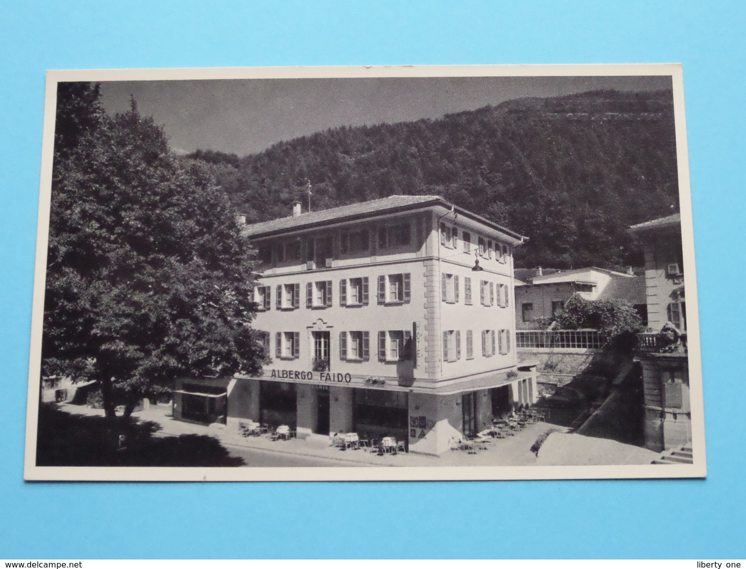 Hotel - Restaurant " FAIDO " Gotthardinie Faido ( Fam. Dott. S. Pedrini ) > Druck.Kohler 19?? ( See / Voir Photo ) ! - Faido
