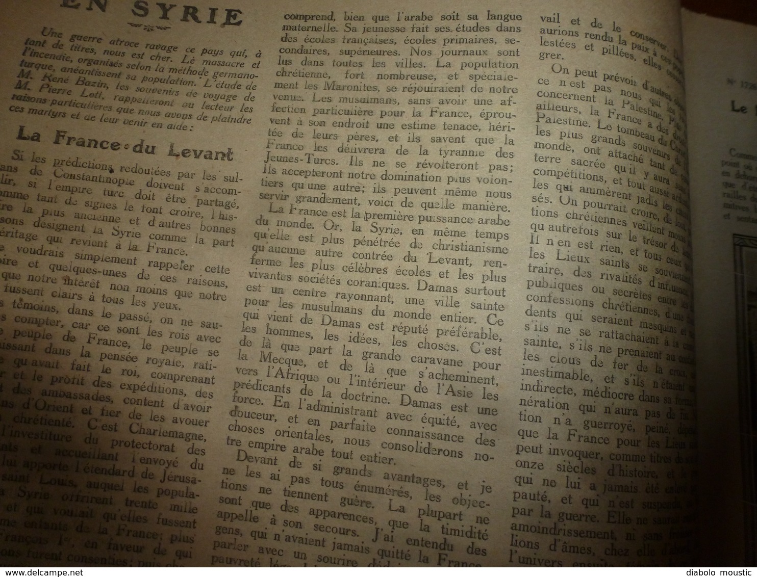 1916 LES ANNALES : Les Poilus en Picardie; Les russes; Les anglais;En Syrie ;Sœur Gabrielle ; Clermont-en-Argonne;etc