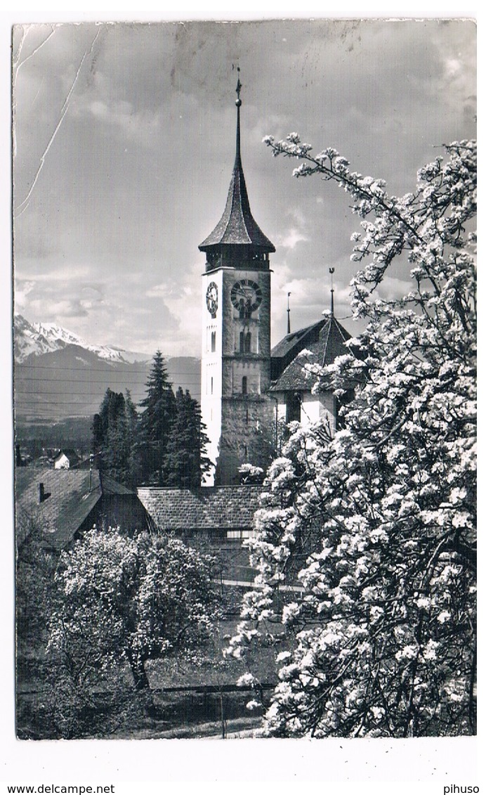 CH-5546   STEFFISBURG : Kirche ( E. Gyger 18289 ) - Steffisburg