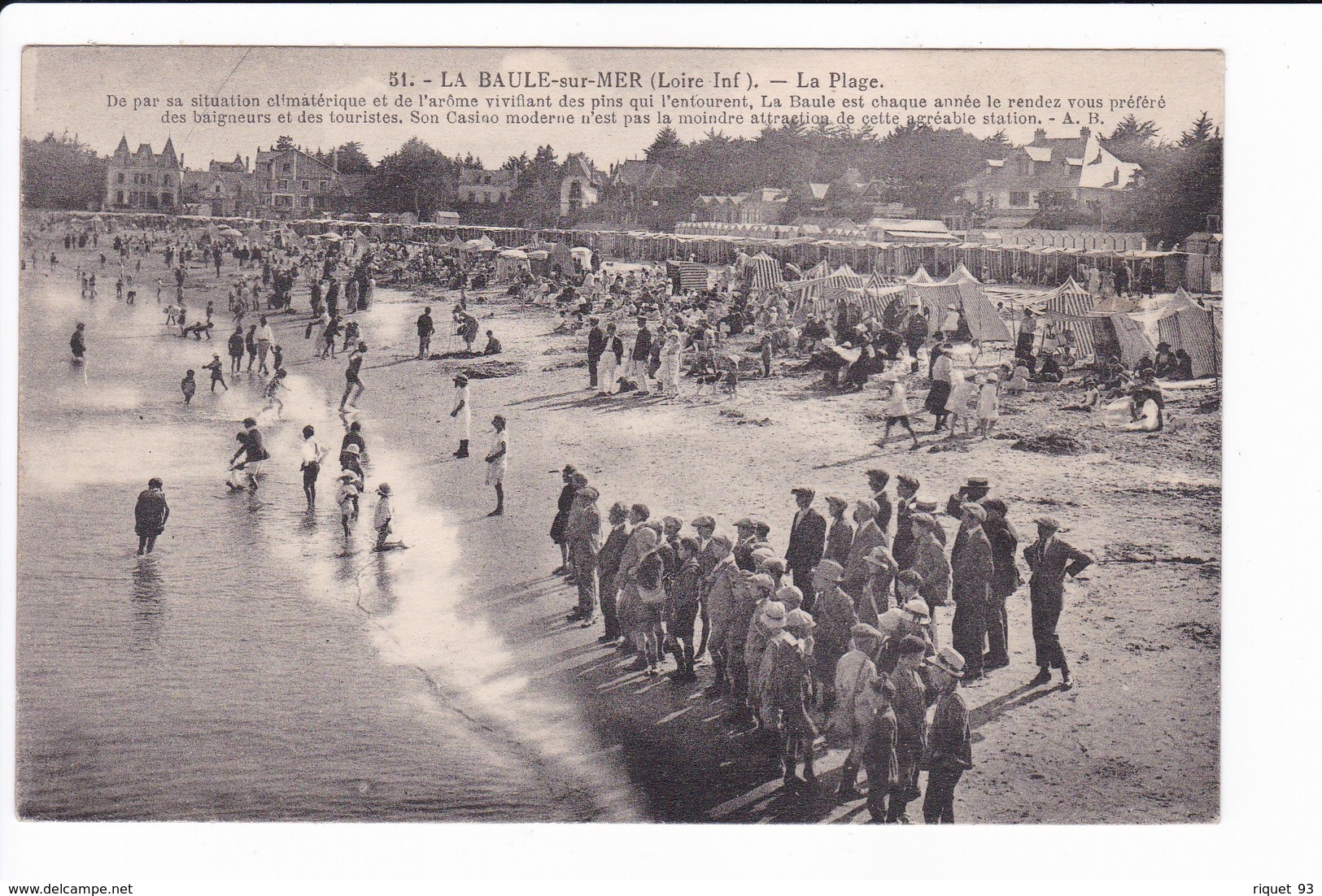 51 - LA BAULE-sur-Mer - La Plage - La Baule-Escoublac