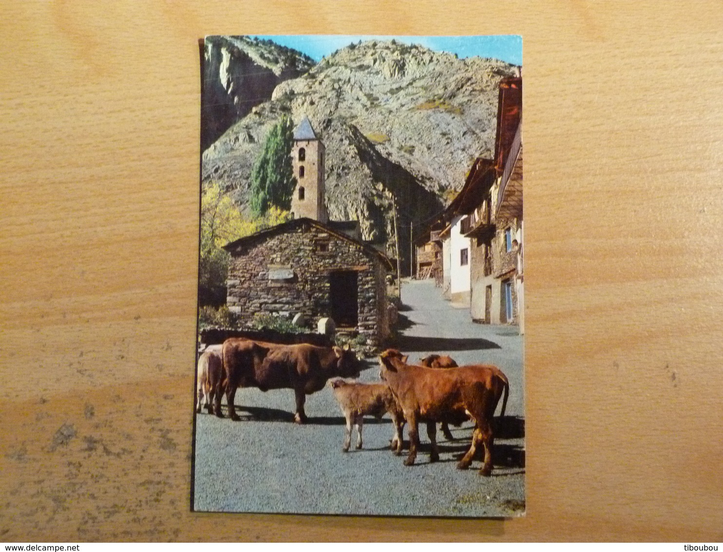 LETTRE ANDORRE ANDORRA YT 174 MAISON D'ANDORRE A PARIS - CANILLO VACHE COW VEAU - Briefe U. Dokumente