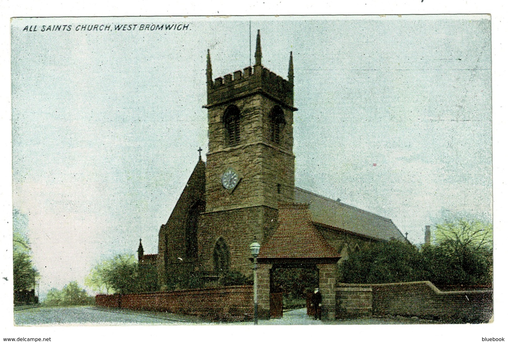 Ref 1323 - Early Postcard - All Saints Church West Bromwich - Staffordshire - Autres & Non Classés