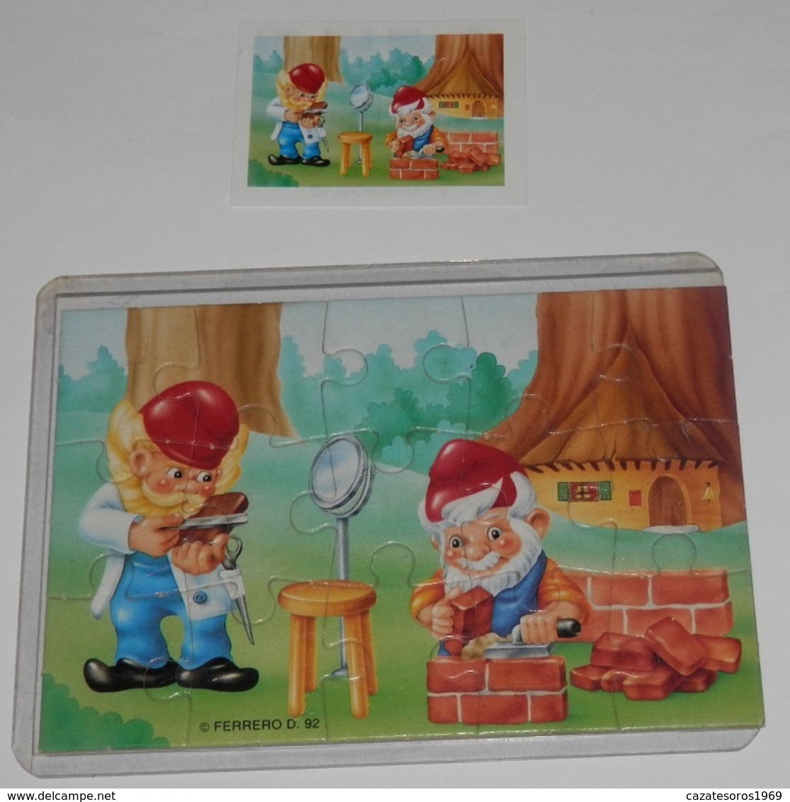 PUZZLE  KINDER SUPRISE   DE LE ANNE 1992 - Puzzles