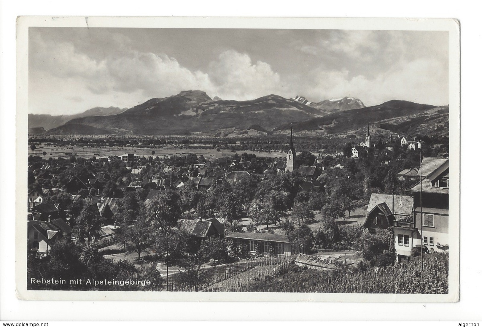 22312 - Rebstein Mit Alpsteingebirge - Stein