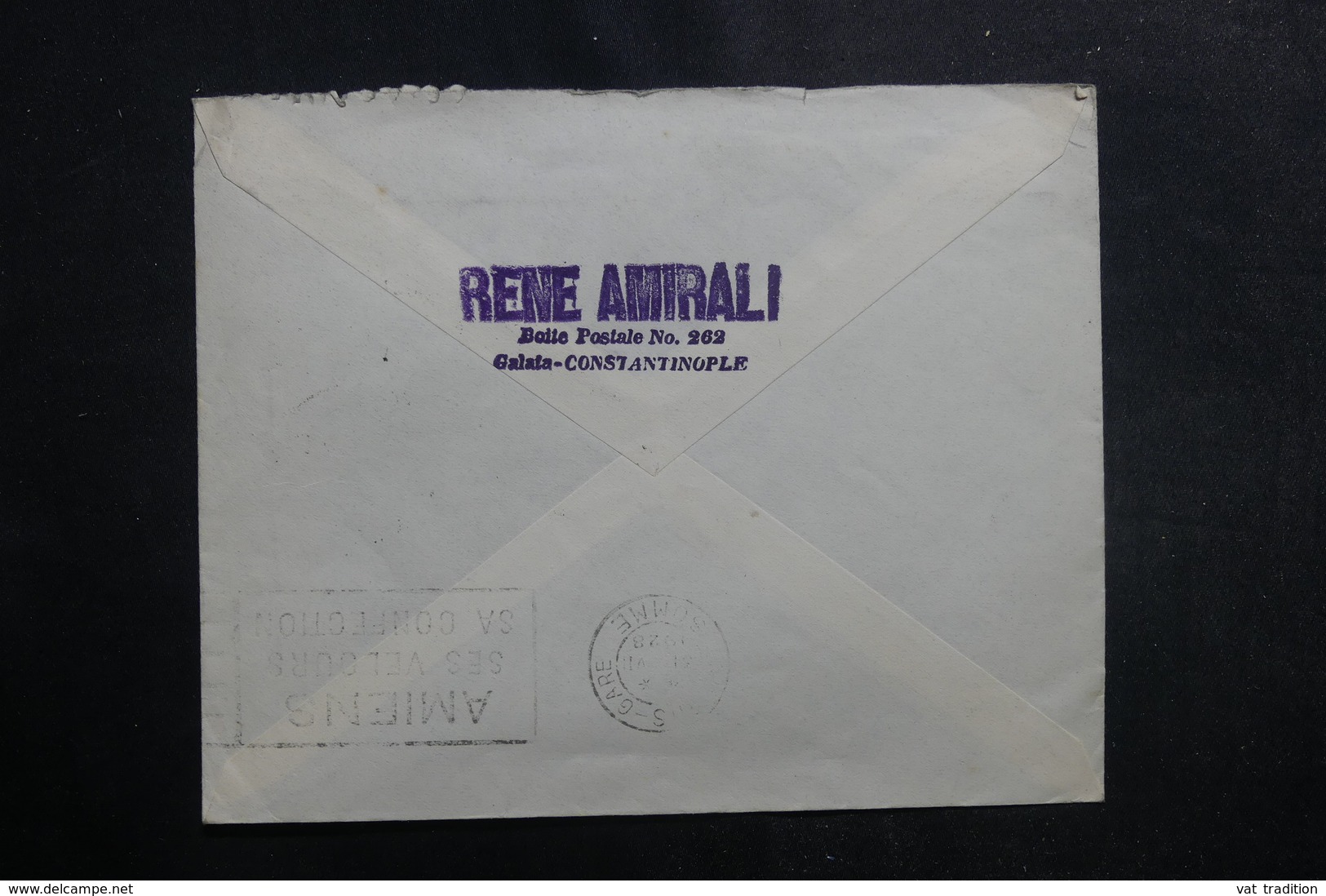 TURQUIE - Enveloppe De Constantinople Pour La France En 1928, Affranchissement Plaisant - L 40261 - Covers & Documents