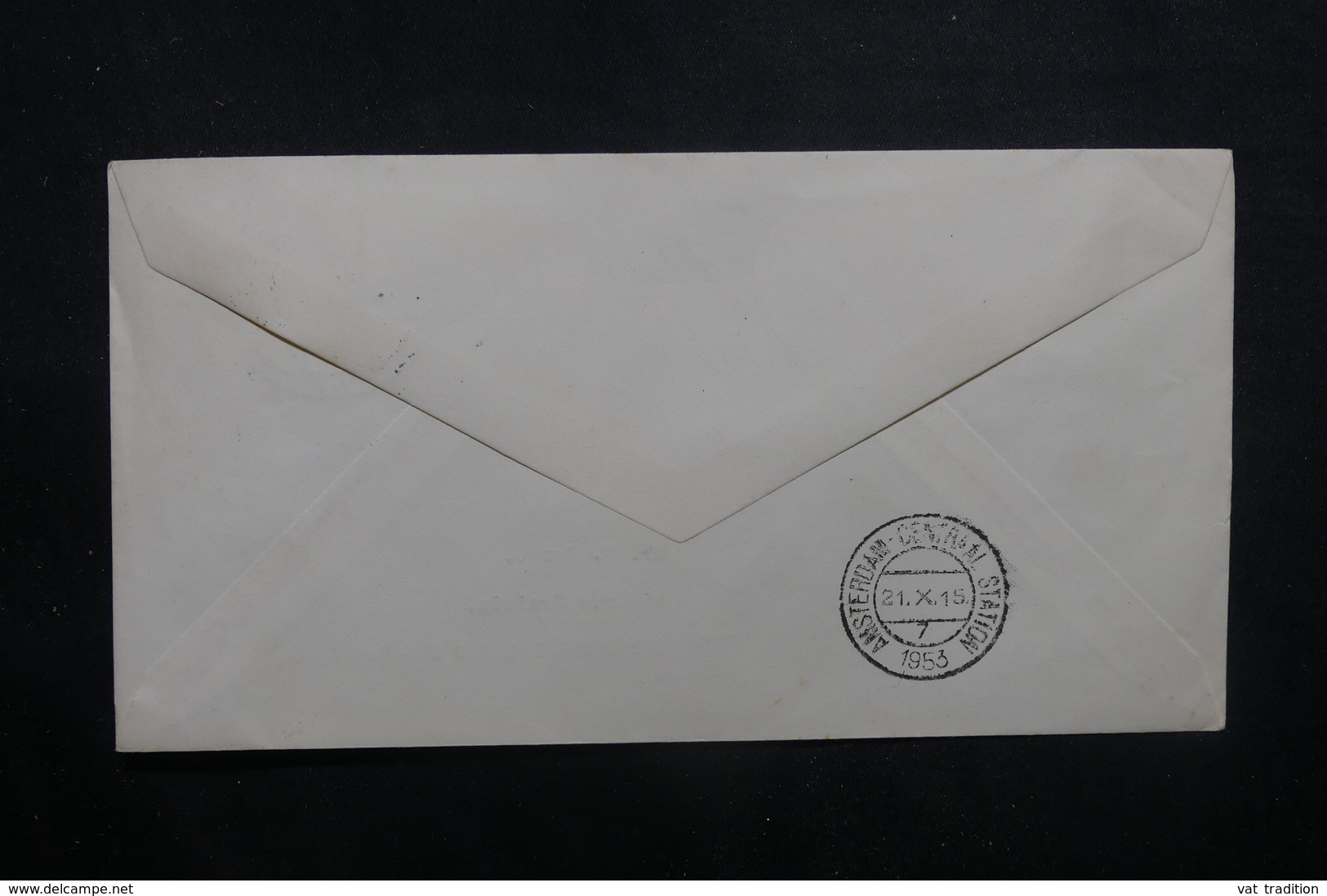 NOUVELLE ZÉLANDE - Enveloppe Par Vol Spécial Christchurch / Amsterdam En 1953, Affranchissement Plaisant - L 40534 - Briefe U. Dokumente