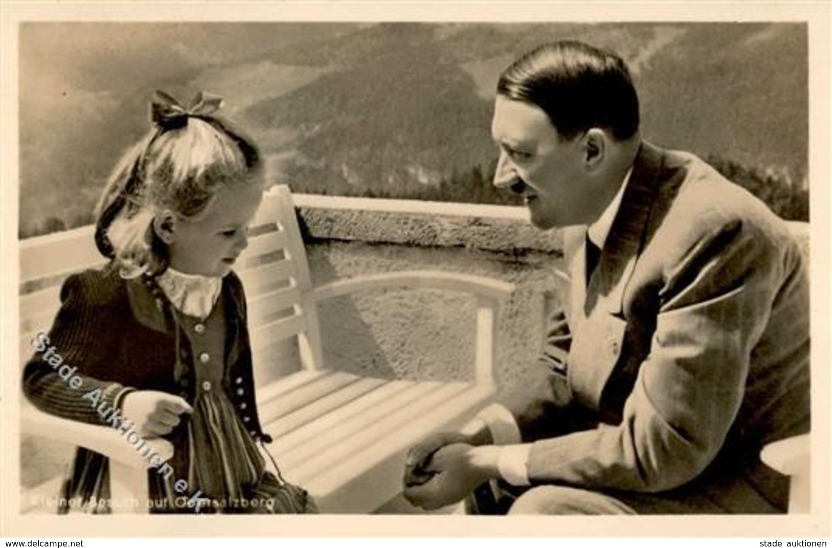 HITLER WK II - PH 773 Kleiner Besuch Auf Dem Obersalzberg I-II - Guerra 1939-45