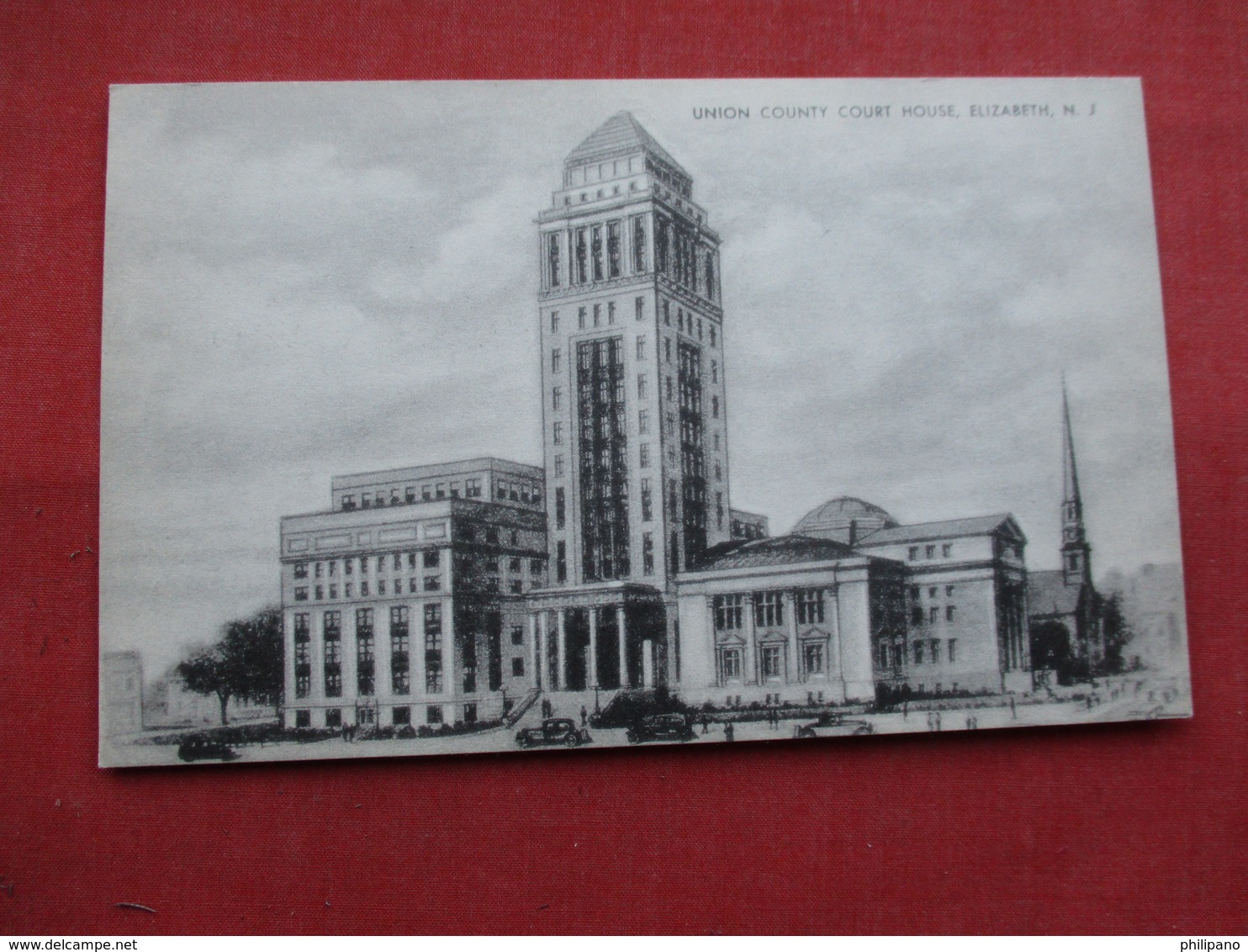 Union County Court House    Elizabeth  New Jersey >       -ref    3571 - Elizabeth