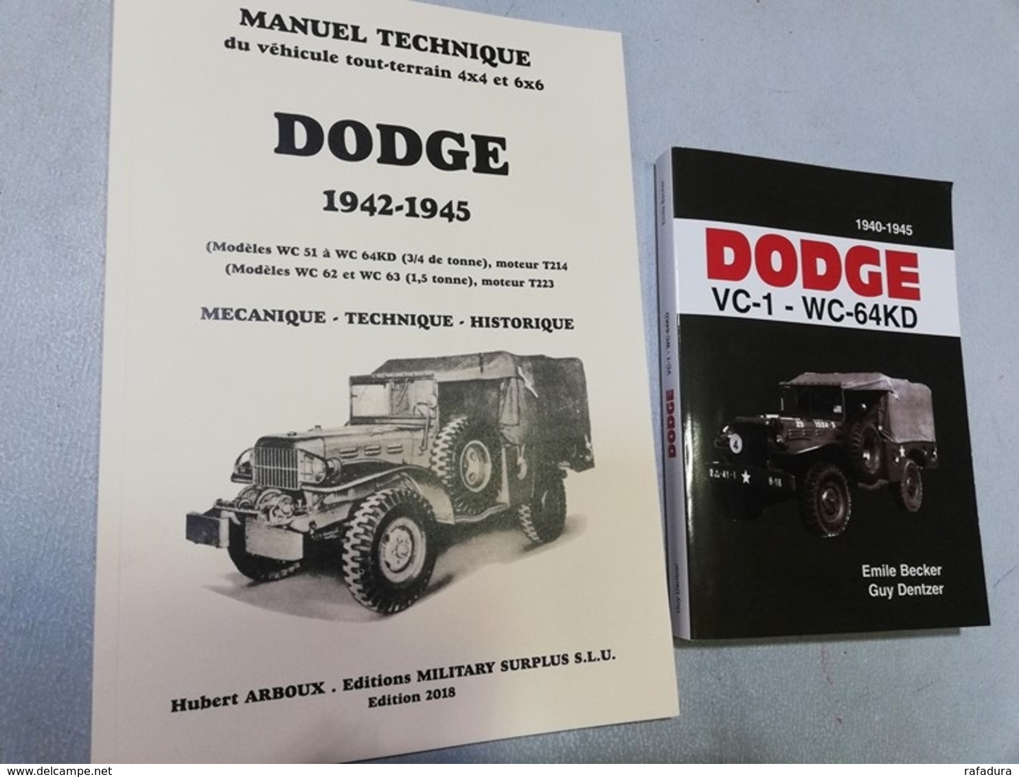 PROMO Le Best Du DODGE WC : Manuel Technique 2018 + BECKER USA WW2 Militaria - Véhicules