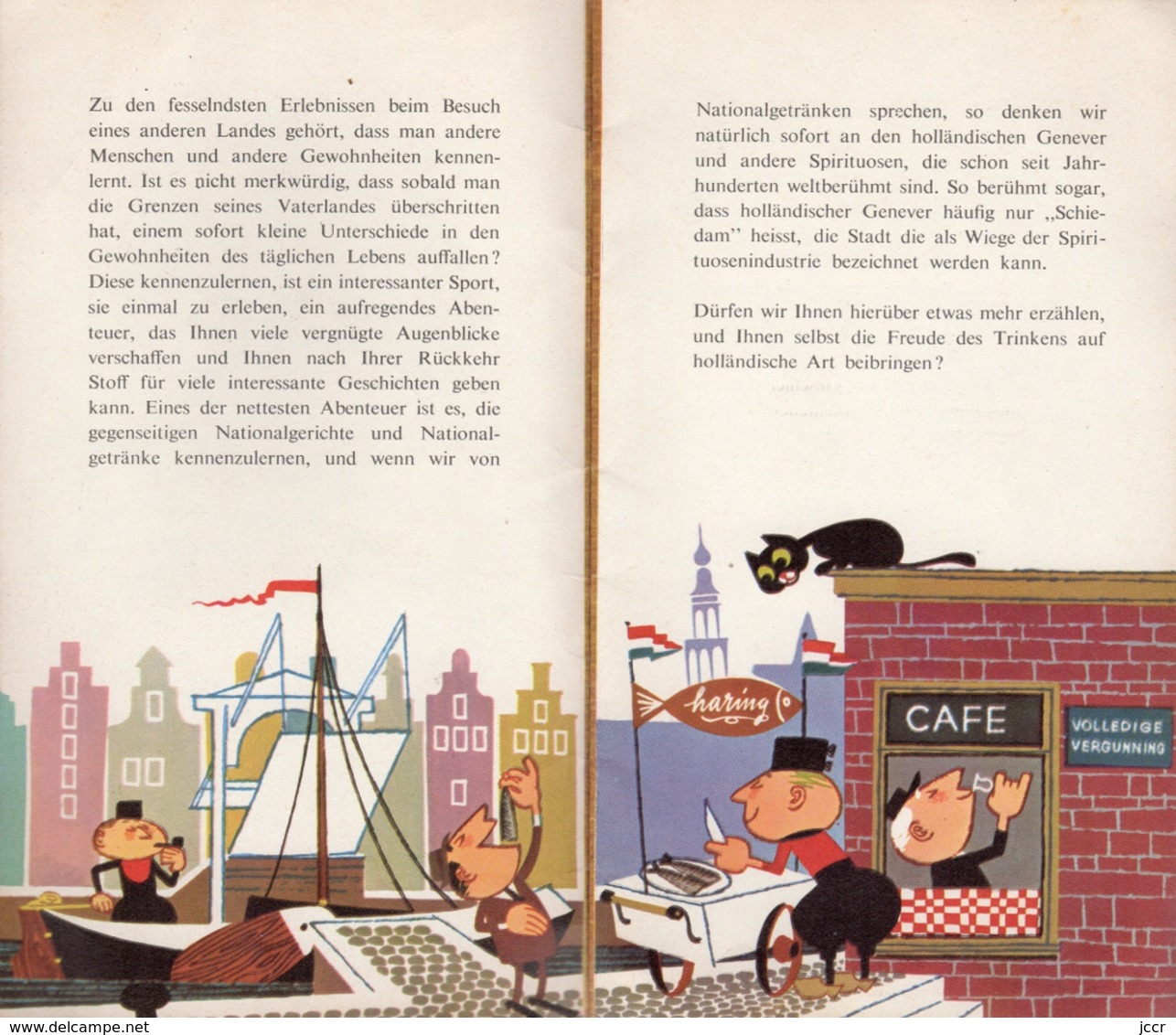 Wie Trinkt Man In Holland - Brochure Publicitaire - Novembre 1962 - Octobre 1971 - Niederlande