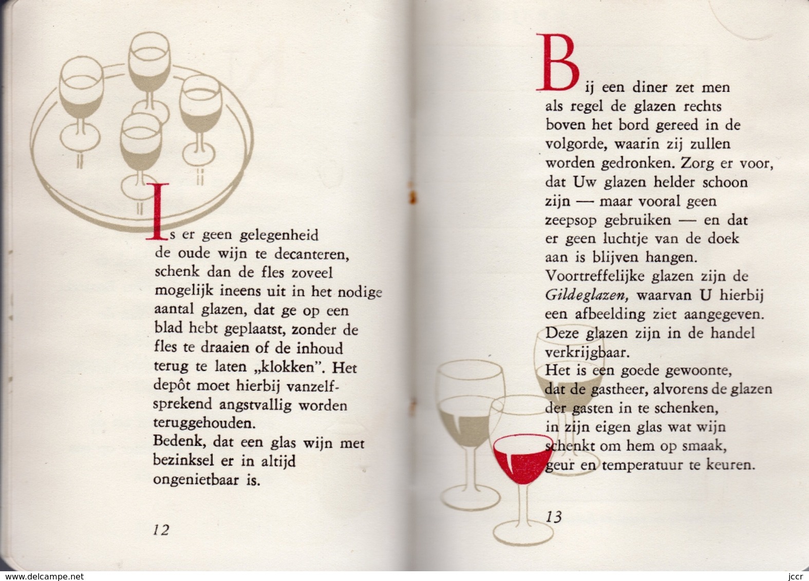 Wenken voor liefhebbers van de wijn (Astuces pour les amateurs de vin) - H. C. Wyers C.V. Dordrecht - vers 1955