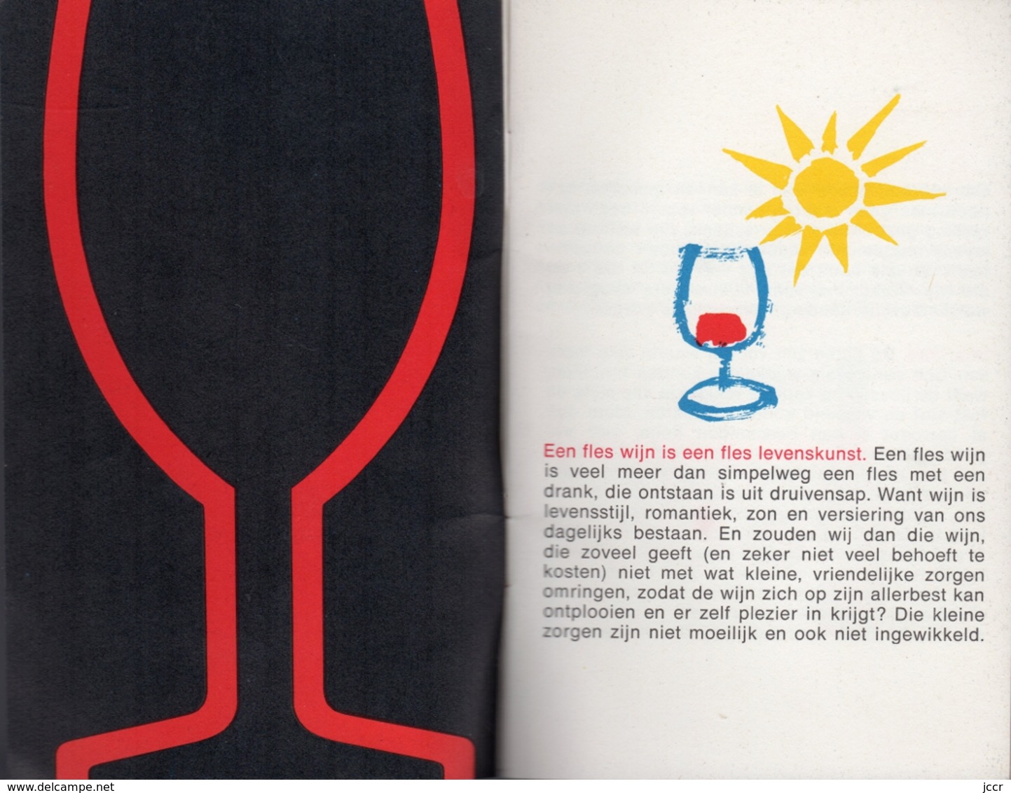 Wijn Wenken (Soupçon De Vin) - Tekst Wina Born Grafische Verzorging Frans Mettes - Vers 1965 - Cuisine & Vins