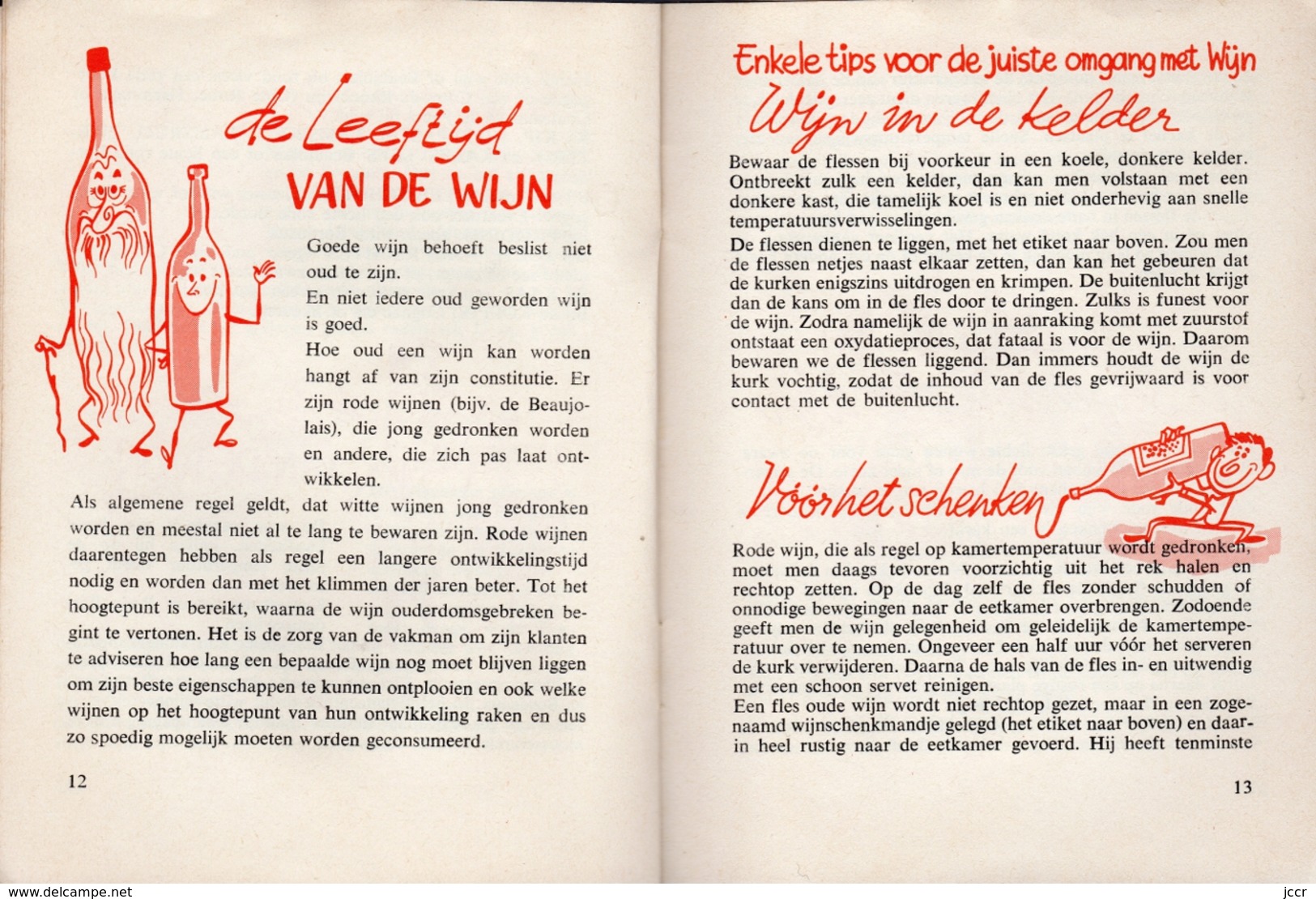 De Franse Wijn inhet Nederlandse Gezin (Le vin français dans la famille néerlandaise) door Martin Paulissen - vers 1960