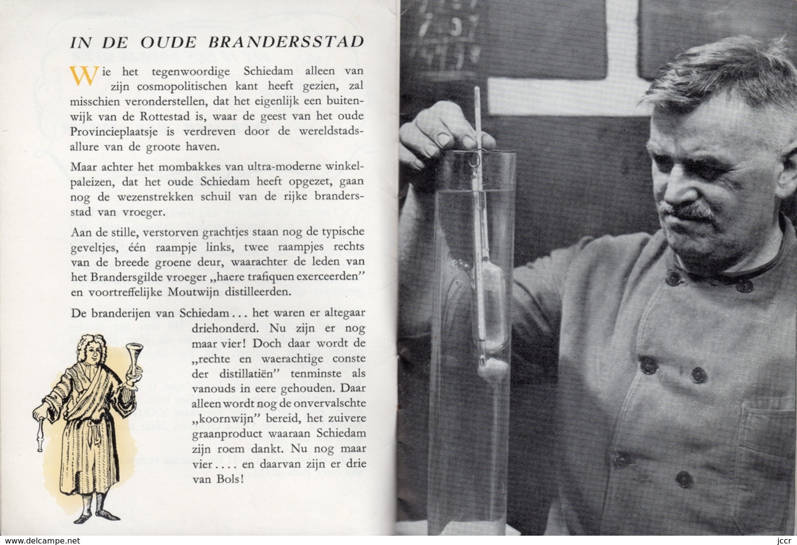 Bols Z.o.g. (zeer Oude Genever) (genièvre) - Vers 1960 - Cuisine & Vins