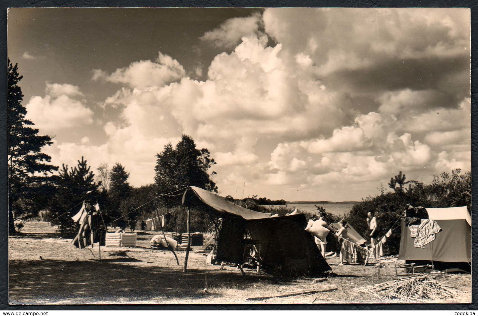 C7326 - TOP Röbel Müritz - Zeltplatz Boeker Mühle II - Foto Hanich Handabzug - Röbel